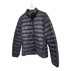 H&M Women Charcoal Puffer Jacket